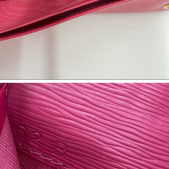 Prada Pink Saffiano Wallet on Chain - Picture 6 of 9